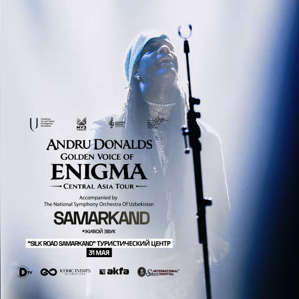 Andru Donalds. Golden voice of Enigma (г. Самарканд)