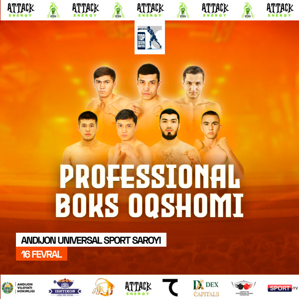 Professional Boks Oqshomi (Andijon.sh)