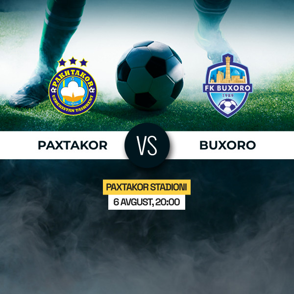 Paxtakor vs Buxoro