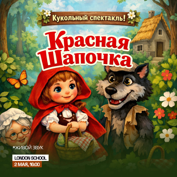 Красная Шапочка  " кукольный спектакль "