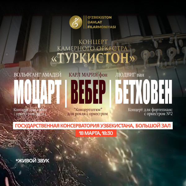 Concert of the Chamber Orchestra "Turkiston"