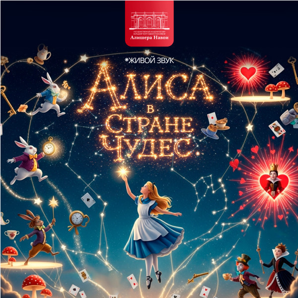 С. Мухамедов «Алиса в стране чудес» сказка. Премьера.