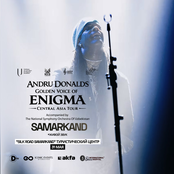 Andru Donalds. Golden voice of Enigma (г. Самарканд)