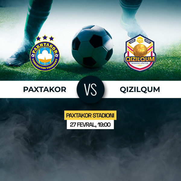 Pakhtakor vs Qizilqum
