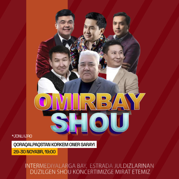 “Ómirbay show”