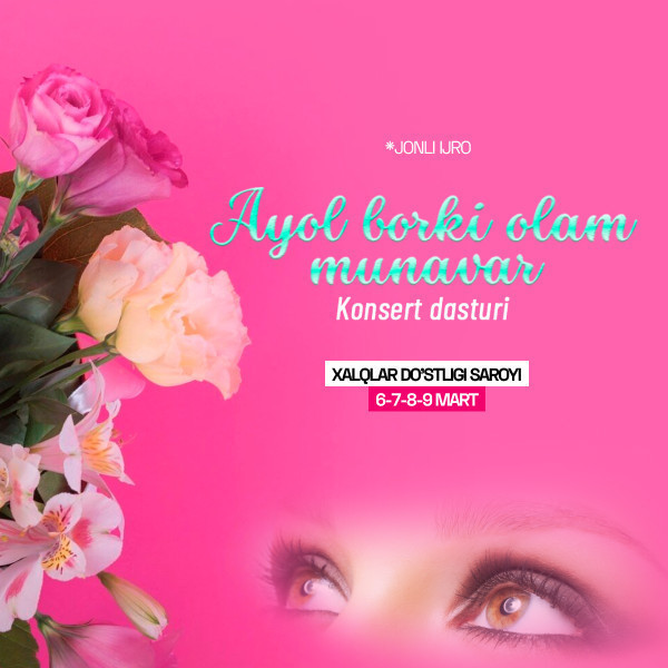 Ayol borki olam munavvar