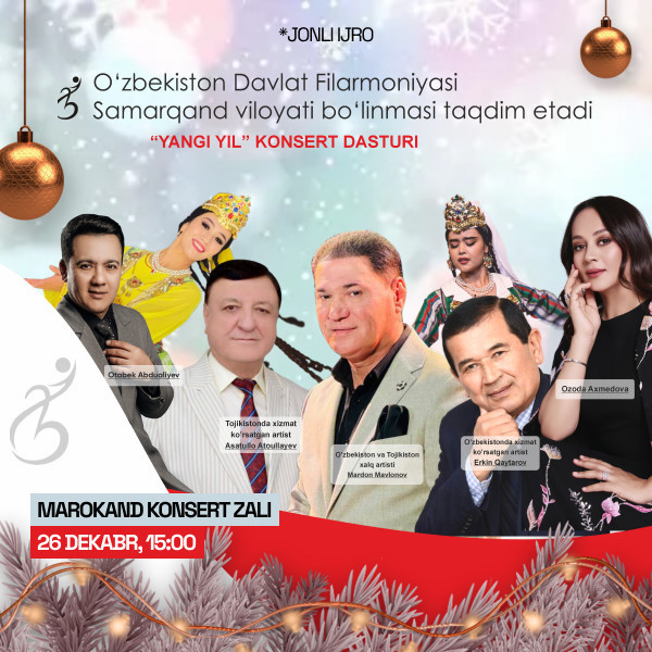 " YANGI YIL " KONSERT DASTURI